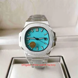 U1F Factory Мужские часы Classic 40 5mm 5711 1A-018 001 Часы из нержавеющей стали с сапфировым стеклом Прозрачный механизм CAL 324SC Mechan189W