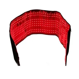 Große LED-Infrarot-Rotlicht-Massage-Ganzkörpermatte, Rotlichttherapie, 660 nm, 850 nm, 239 P