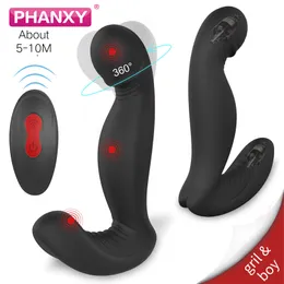 Giocattoli per adulti PHANXY Sesso per coppie Vibratore Massaggiatore prostatico maschile Doppio motore Panty remoto Farfalla Masturbatore Donna 230911