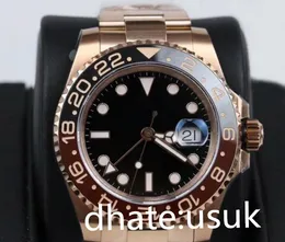 5 Styles BP Factory Mens Watches ETA 2836 Movement 40mm GMT 116710 126710 126711 126719 Pepsi Ceramic Mechanical Automatic Dive Men's Wristwatches