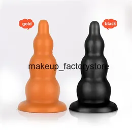 Massera enorm anal plugg silikon mjuk anal dildo stor rumpa plug prostata massager anus dilator onani vuxen sex leksaker för män wo190y