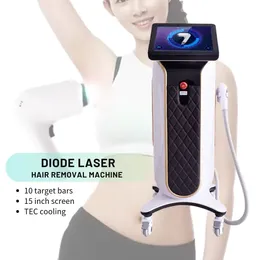 New Arrival Standing Hair Removal Device 808nm Diode Laser Painless Depilation Wrinkle Spot Remove Melanin Acne Treatment Salon for All Skin Types