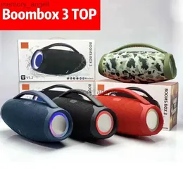 Portátil Bluetooth Boombox 3 IPX7 À Prova D 'Água Power Sound Sem Fio 3D HIFI Bass Handsfree Música Subwoofers Estéreo Com Caixa de Varejo Ao Ar Livre HKD230912