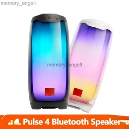 ポータブルスピーカーPulse4ワイヤレスBluetoothスピーカーPulse 4防水性ポータブルディープバスステレオサウンドパーティーHKD230912のLEDライトパーティーボックス