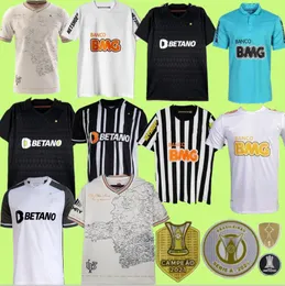 23 24 Atletico Mineiro Soccer Jerseys Retro Sasha Vargas M.zaracho Elias Guga D.Tardelli Neymar Jr Ronaldinho Match Football Jersey Uniforms Camisa de Galo