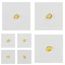 Loose Gemstones Big Sizes Natural Citrine Pear Shape Facet Brilliant Cut 10X12-15X20Mm Factory Wholesale Chinese Gemstone Fo Dhgarden Dhxwc