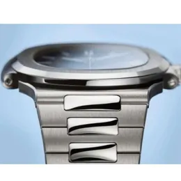 Superclone Patk Watch for Men 5811 Ultrathin 8.2mm Nautilus Watches Senaste Publicera 5PD8 Högkvalitativ mekanisk rörelsedatum Uhr Montre PP de Luxe
