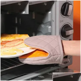 Oven Mitts 1 Sile Scratch Resistant Glove Kitchen Tray Bowl Rack Hand Clip Diy Cooking Z230810 Drop Delivery Home Garden Dining Bar Ba Dhfkc