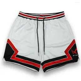 Männer Shorts 2023 Basketball Sport Lose Bund Ball Hosen Quick Dry Mesh Fünf Minute Sommer Streetwear