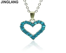 Jinglang Heart Shaped Friend Pendant for Necklace Romantic Fashion Jewelry Nice Mother039s Day Gift3994098
