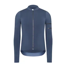 Cykelskjortor toppar toppkvalitet unisex pro aero fit termiska tröjor lång ärmborstning inuti reflekterande 230911