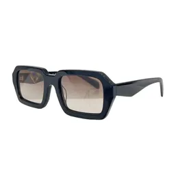 Мужские фотохромные дизайнерские мужские роскошные дизайнерские солнцезащитные очки для женщин PRA 12SSIZE, новый классический дизайн с перевернутым треугольником, солнцезащитные очки на массивных листах с зеркальными ножками