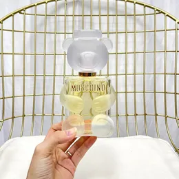 Gorąca sprzedaż Teddy Bear Designer Perfume 100 ml zabawka dla mężczyzn Kobiety Dobry zapach długotrwała mgła wysokiej jakości szybki statek