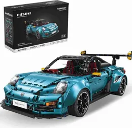 Model Building Kits Car Building Kit 18 Scale Race Car Building Blocks Set och Construction Toys Car Models Kits To Build For Adults Compatible with S Cars L230912