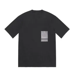 23ss Box logo Collabs men's t-shirts PRINTED POCKET TEE oversized design296z