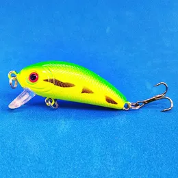 餌をルアー釣り誘惑50mm 36G 3D Eyes CrankBait Wobbler Plastic Hard Bait Tackleセット230911