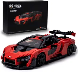 Kits de construção de modelos Nifeliz Super Car Blocos de construção e brinquedos de construção Coleção para adultos Modelo de carro Conjunto de construção em escala 112 Modelo de carro esportivo L230912