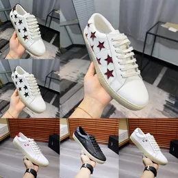 Designers Luxury brand california series casual White shoes women men Five-pointed star design Leather cowhide material Fashion trend Trainers Sneakers