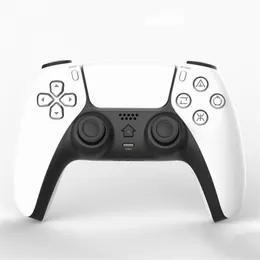 Controller di doppia vibrazione Bluetooth stile aspetto PS5 per gamepad wireless PS4 per console di giochi Ps4 joystick di gioco a 6 assi con scatola reale Dropshipping