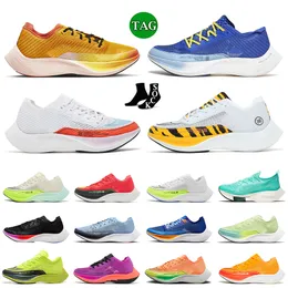 Top Quality Vaporflys Next% 2 Alpha Fly Running Shoes Mens Womens OG University Gold Azul Branco Verde Vermelho Metálico Prata Zooms Jogging Trainers Sneakers 36-45