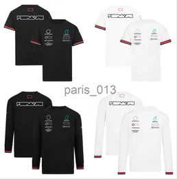 Inne odzież męskie i kobiety w tym samym stylu 2022 Nowy zespół F1 Short-Sleeved Shirt Formuła 1 T-shirt Racing Racing Suit x0912