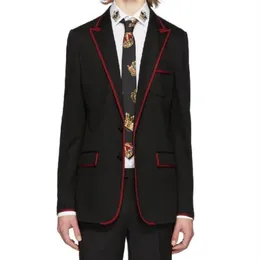 Męskie garnitury Blazers S-6xl 2021 Autumn Fashion Personalizowane duże rozmiary Dostosowanie Postganie Proste show Suit291c