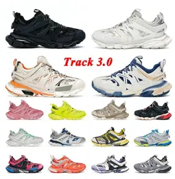 2023 TOP Brand Designer Track Platform Casual Shoes Platform 17FW Sneakers Vintage Triple Black White Beige Tracks Runners 3 3.0 Tess.S. المدربون الفاخرون Dhgate 36-45