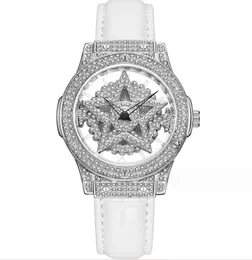 Women's watch niche full of diamonds, five star awn watch temperament, quartz watch waterproof and fashionable watch for women