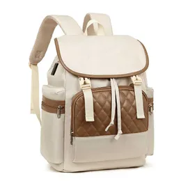 Bolsa para mamãe nova mochila simples multifuncional em camadas de isolamento mochila para mãe e bebê 230815