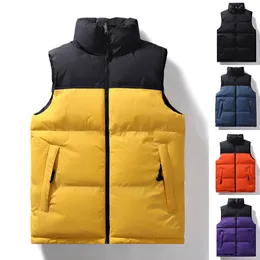 Gilet Erkek Yelekleri Vücut Yürütmesi Yeni Down Down Palto Kış Kırpma Ceket Giysileri Dış giyim Yelekleri Tasarımcı Parka Erkekler Mektup Sokak Giyim UNISEX LUXUR BEYAZ PATALARI