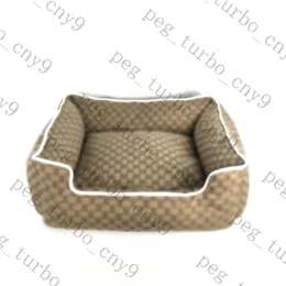 Brand Pet Dogs Beds Supplies Letter Print Pets Kennel Bed Winter Warm Dog Kennels Pens Two Colors257d