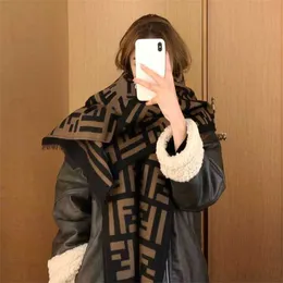20% OFF scarf High end Double F Scarf Female Zhao Liying Large Shawl Fashionable Cashmere Spring Autumn Winter New Thickened Warm Neck