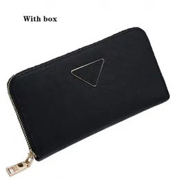 Designers Classic Standard Wallets Box Packaging purse Handbag Credit Card Holder Fashion Men And Women Clutch wristlet walket Wit275C