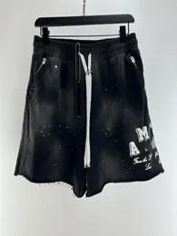 Chorts de concepteurs pour hommes pantalons hommes décontractés short à cravate vintage shorts collégiaux de poche shorts de hip hop unisex