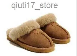 Slippers Hot Sale--quality warm comfortable cotton slippers men's and women's slippers short boots snowy boots indoor cotton slippers and leather Q230912