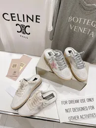 Mulheres douradas novo designer super estrela tênis casual sapato itália moda clássico branco do-velho chinelos sujos sapatos