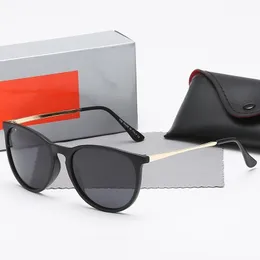 Najlepsze luksusowe okulary przeciwsłoneczne Designer damski męski goggle senior okulary dla kobiet okulary rama metalowe szklanki słoneczne z pudełkiem ML 4171 spolaryzowane