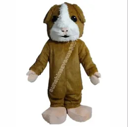 Guinea Pig Mascot Costume Top Cartoon Anime Theme Character Carnival Unisex vuxna storlek Julfödelsedagsfest utomhusdräkt