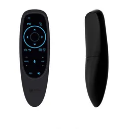 G10S Pro BT Air Mouse Mini Voice Remote Control 2.4G Wireless Smart Backlit Remote Control Gyro Sensing Mic BT5.0 for Smart TV