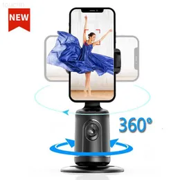 Selfie monopodlar stabilizatörler otomatik izleme akıllı çekim robot kameraman 360 yüz telefon Holde AI atış gimbal stabilizatör selfie sopa vlog canlı videl20309013