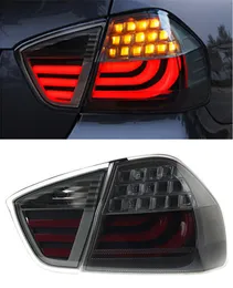 BMW 3シリーズE90 2005-20 08 Taillights 320iアップグレードLEDドライビングライトブレーキリアターンシグナルテールライト