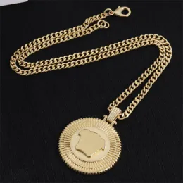 Designer Necklace Gold Pendant Necklaces Womens Chain Necklace Luxury Jewerlry Golden Chains Necklace Fashion Mens Necklaces Love Collier 239133D