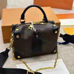 Luxury Socialite Shoulder Bags Designer PETITE MALLE Souple Totes Cattlehide Crossbody Purses Designer Woman Handbags Purse luxurys handbags Womens Bags