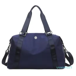 LL Yoga Bags Outdior Nylon Nylon Sports Gym Facs Men Women Training Fitness Travel Handbag Yoga Mat Bag Bag With Shoes Comp333