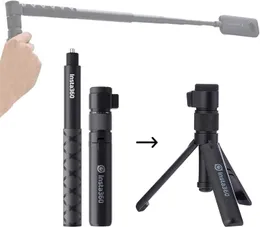 Selfie-Einbeinstative, Handkamera, Selfie-Stick und Stativ für Insta360 Bullet Time Bundle, kompatibel mit Insta360 X3/One X2/One RS/One R/One Zubehör L230913