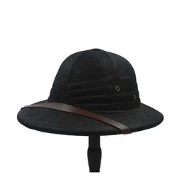 Berretti Cappelli Bambino Toquilla St Casco Midollo Cappello da sole Per Ragazzo Ragazza Guerra del Vietnam Esercito Genitore-Figlio Cupola Safari Giungla Minatori Cap 220105 Dr Otuqd