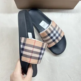 Tasarımcı Terlik Kauçuk Slaytlar Sandal Erkekler Kadın Ayakkabı Plaj Flip Flops Kutu Büyük Boyut 13 46 Lüks Yaz Sandalet Plaj Spor ayakkabıları Sandles Sandale Unisex boyutu13