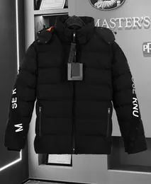 Neuer Stil Winter Herren Freizeit Jassen Chaquetas Parka weiße Ente Oberbekleidung mit Kapuze warm halten Daunenjacke Manteau Modeklassiker Mantel S-2XL