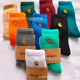 Herren Handtuch Socken Mode Nordamerikanische Marke Karhart New Bottom Damen Mittelrohr Stickerei Sport Hohe Dose
