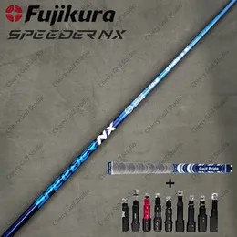 新しいゴルフウッドシャフトフジクスピーダーNXゴルフシャフトフレックスR/SR/Sグラファイトシャフトフリーアセンブリスリーブとグリップ